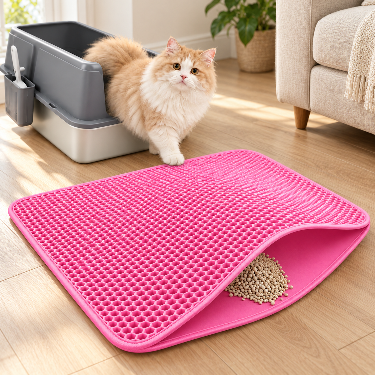 MeoowCat™ Tapis de litière pour chat