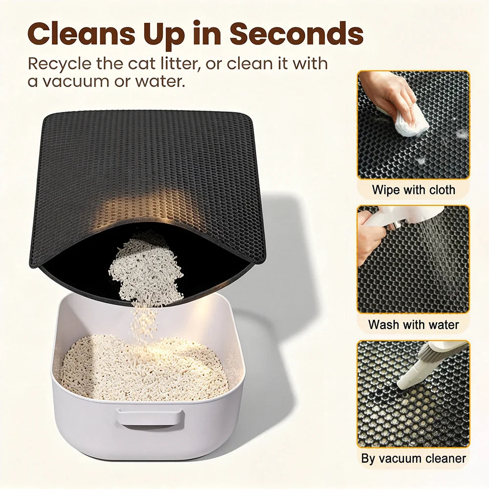 MeoowCat™ Tapis de litière pour chat